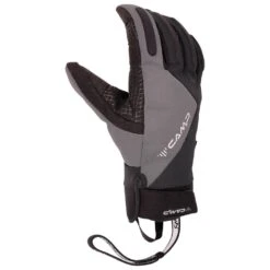 Guantes Escalada Camp Geko Hot Evo Black Grey