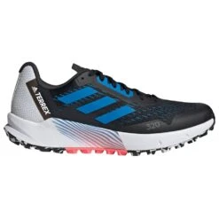 Botas De Trail Adidas Terrex Agravic Flow 2 Core Black Blue Rush Turbo