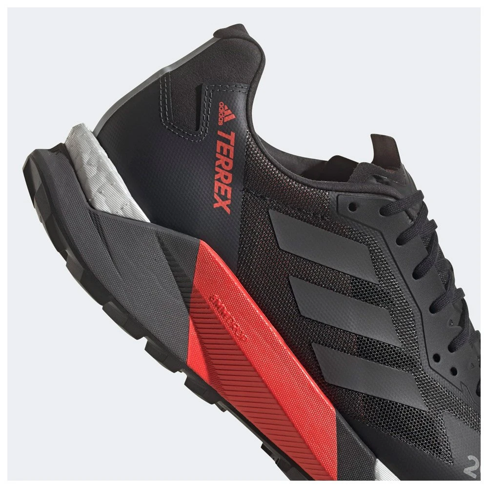 Botas De Trail Adidas Terrex Agravic Ultra Core Black Grey Five Solar Red 8 Botas De Trail Adidas Terrex Agravic Ultra Core Black Grey Five Solar Red - Imagen 6