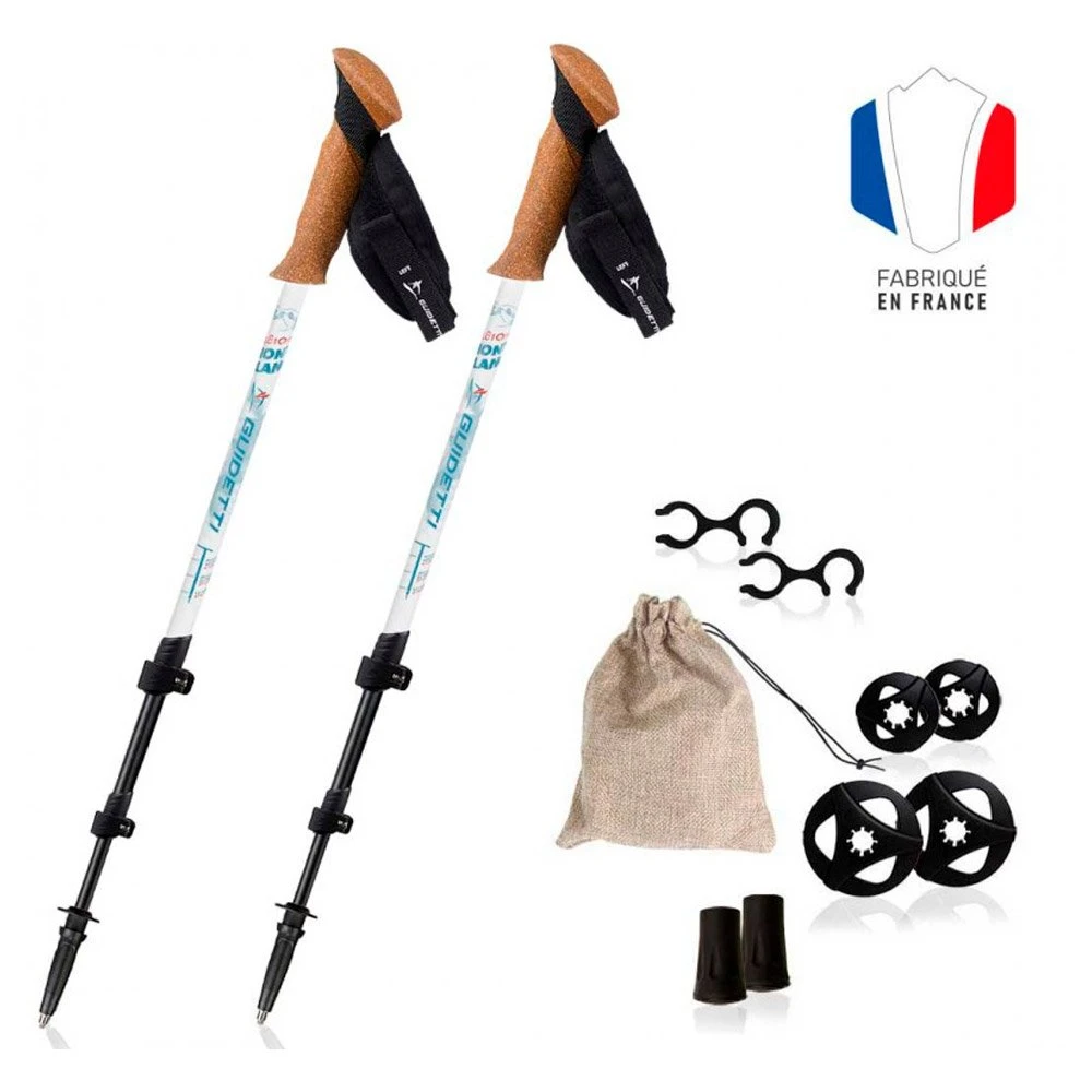 Bastones Guidetti Région Mont Blanc Bleu 4 Bastones Guidetti Région Mont Blanc Bleu - Imagen 2