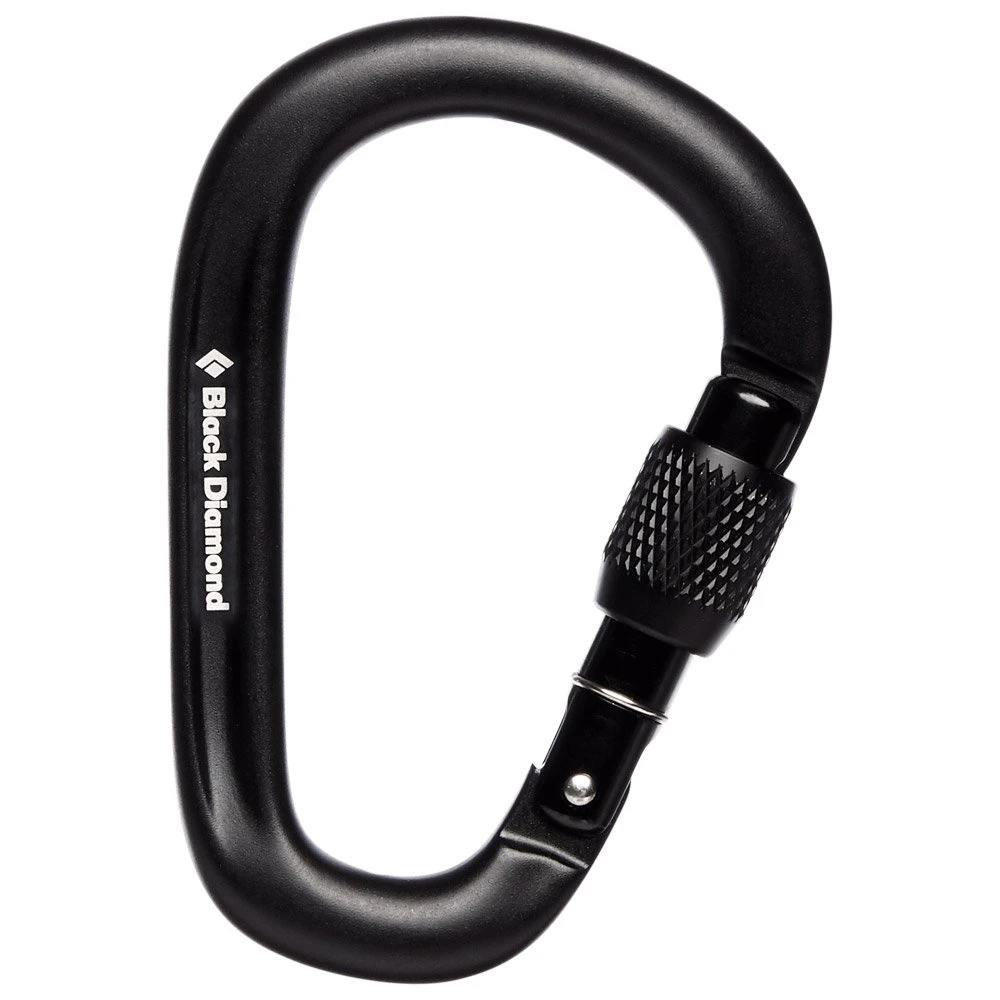 Mosquetones Black Diamond Pearlock Screwgate Black 3 Mosquetones Black Diamond Pearlock Screwgate Black