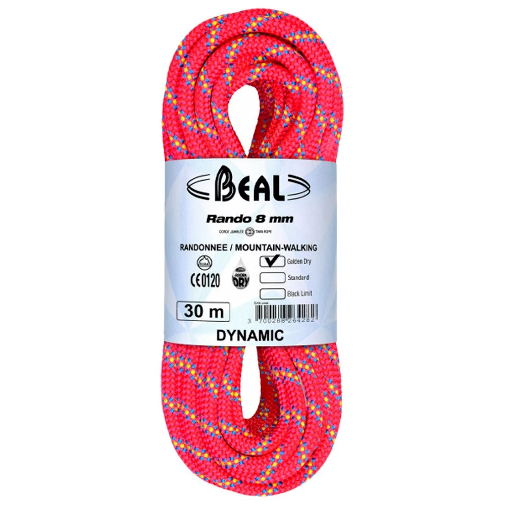 Cuerda Beal Rando 8mm Golden Dry Pink 3 Cuerda Beal Rando 8mm Golden Dry Pink