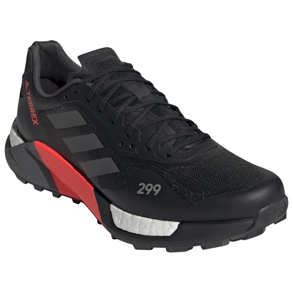 Botas De Trail Adidas Terrex Agravic Ultra Core Black Grey Five Solar Red 5 Botas De Trail Adidas Terrex Agravic Ultra Core Black Grey Five Solar Red - Imagen 3