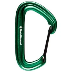 Mosquetones Black Diamond Litewire Carabiner Green