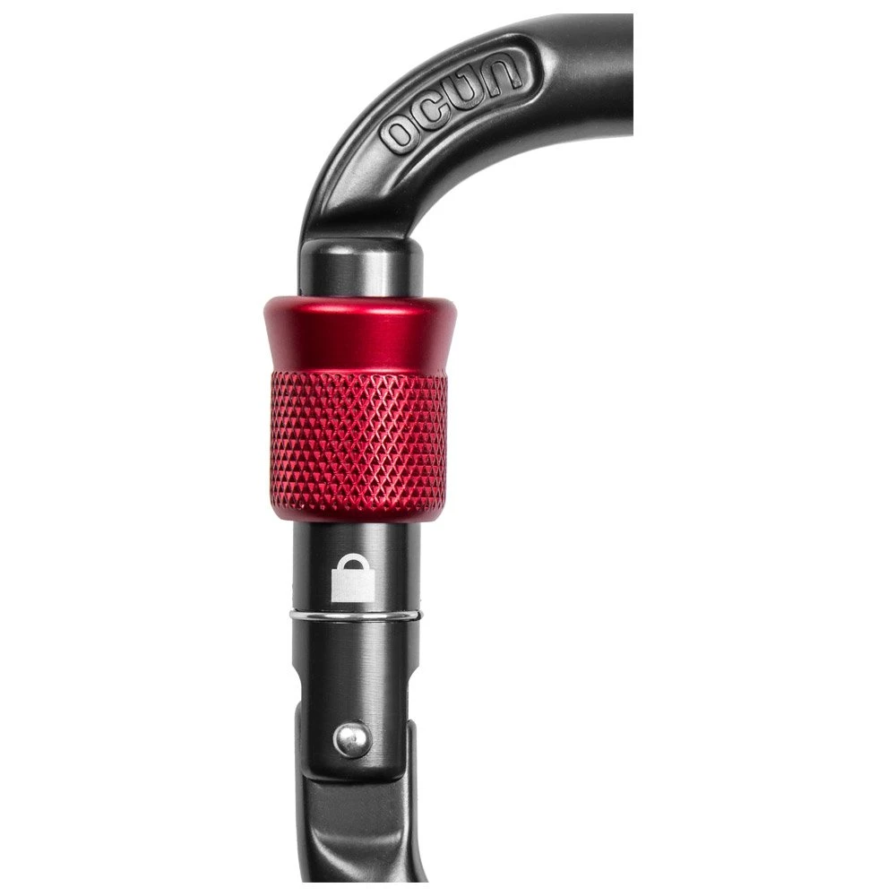 Mosquetones Ocun Eagle Hms Screw Anthracite 4 Mosquetones Ocun Eagle Hms Screw Anthracite - Imagen 2