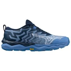 Botas De Trail Mizuno Wave Daichi 8 Wos Ebb And Flow White Dress Blues