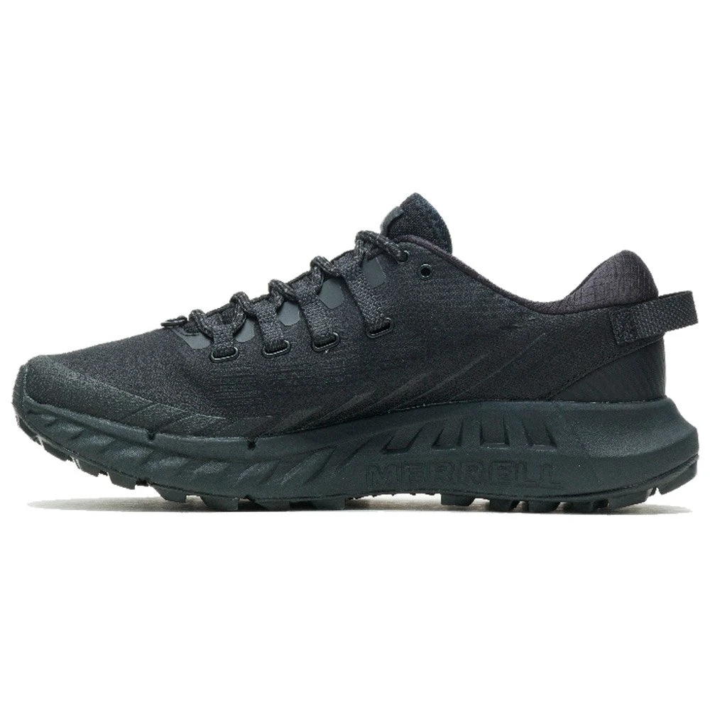 Botas De Trail Merrell Agility Peak 4 Triple Black 4 Botas De Trail Merrell Agility Peak 4 Triple Black - Imagen 2