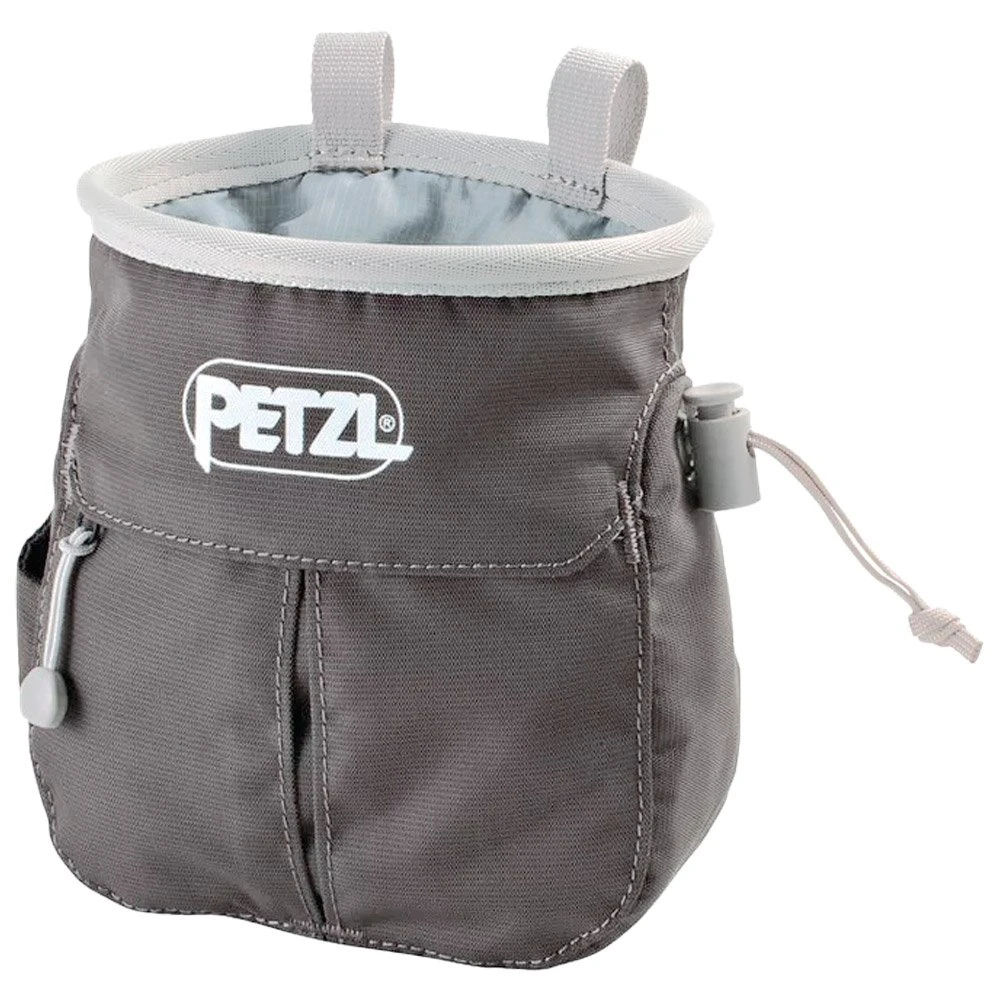 Bolsa Para El Magnesio Petzl Sakapoche Gris 4 Bolsa Para El Magnesio Petzl Sakapoche Gris - Imagen 2