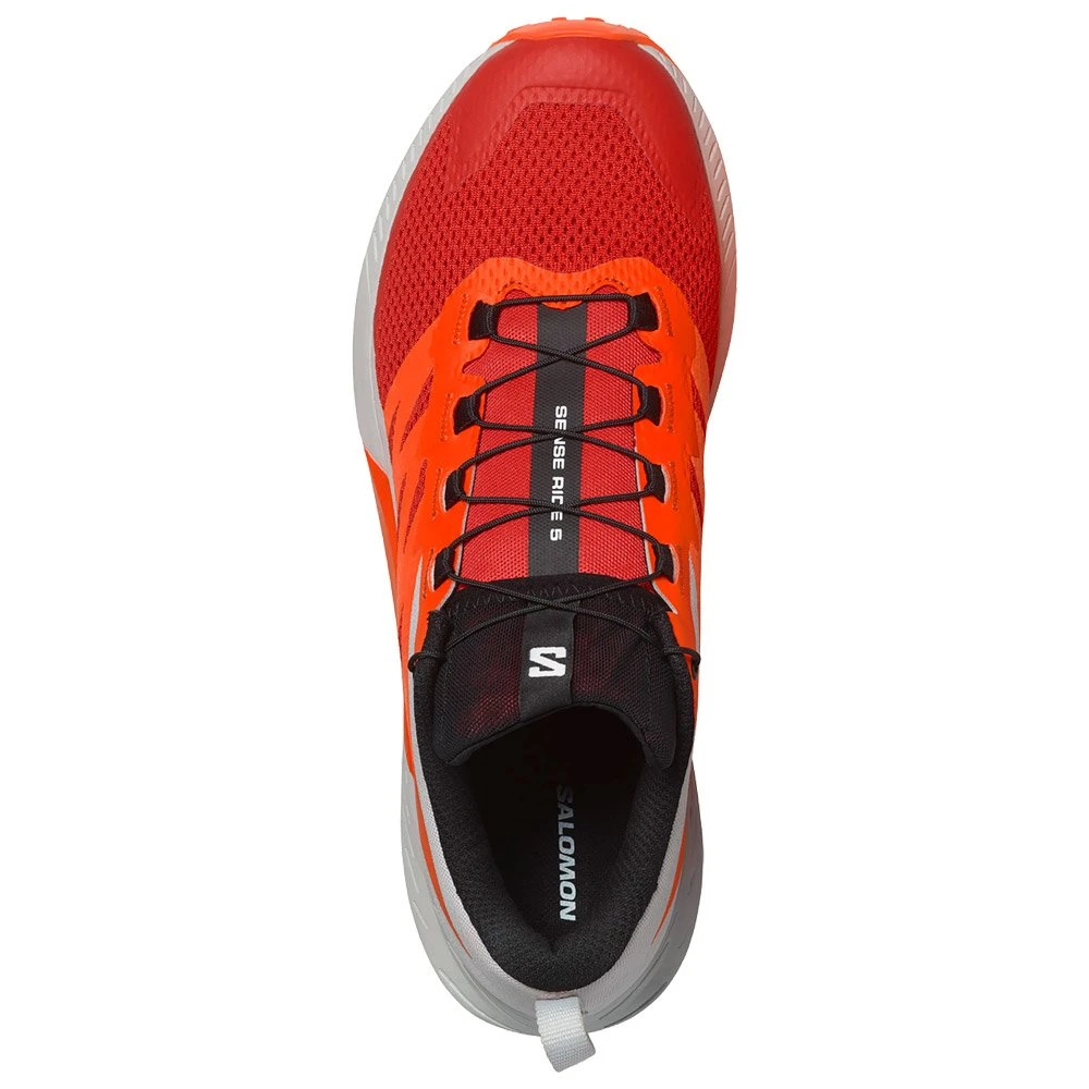 Botas De Trail Salomon Sense Ride 5 Lunar Rock Shocking Orange Fiey 7 Botas De Trail Salomon Sense Ride 5 Lunar Rock Shocking Orange Fiey - Imagen 5