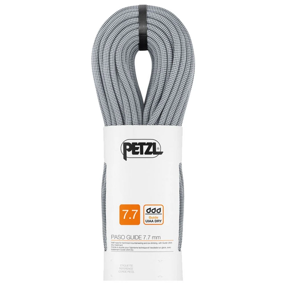 Cuerda Petzl Paso Guide 7,7mm Gris 6 Cuerda Petzl Paso Guide 7,7mm Gris - Imagen 4