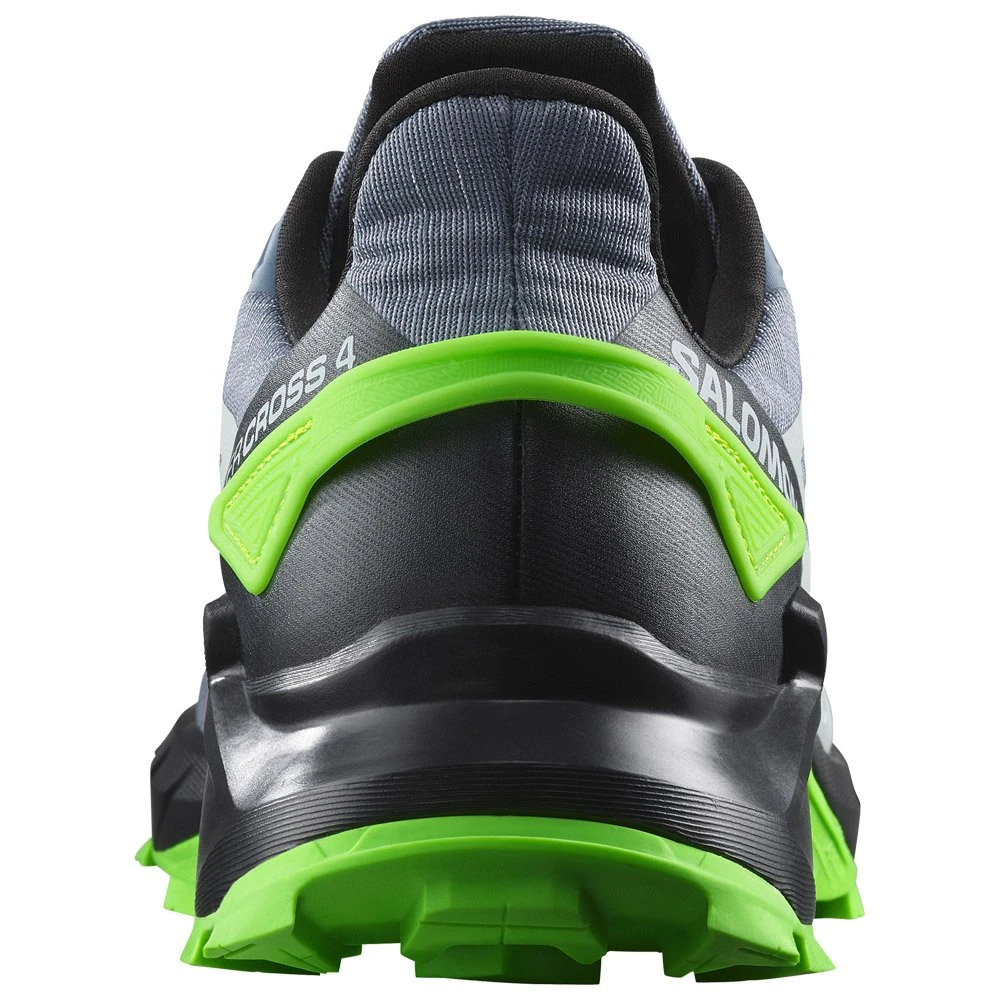 Botas De Trail Salomon Supercross 4 Flint Stone Black Green Gecko 5 Botas De Trail Salomon Supercross 4 Flint Stone Black Green Gecko - Imagen 3