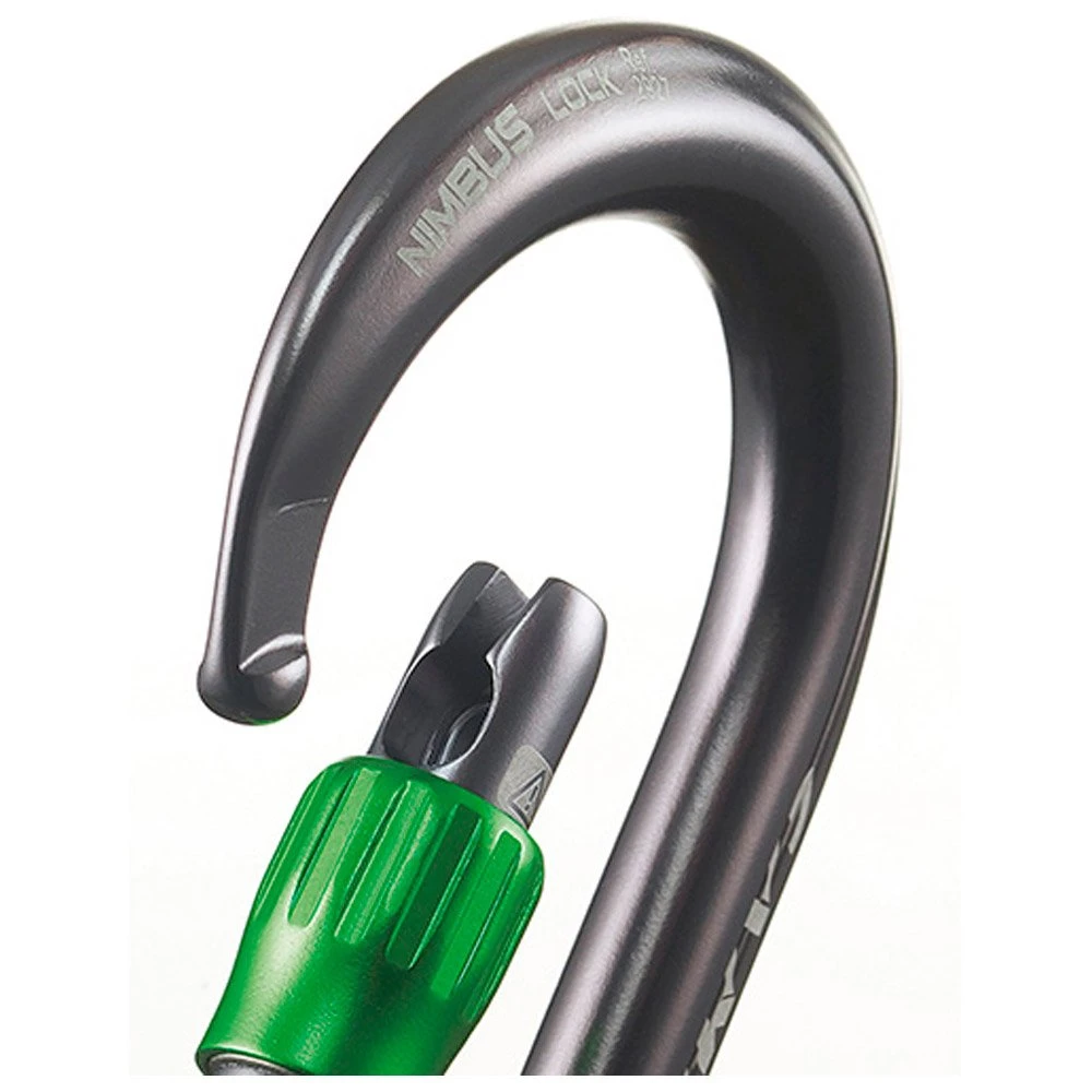 Mosquetones Camp Nimbus Lock Gris/Vert 4 Mosquetones Camp Nimbus Lock Gris/Vert - Imagen 2