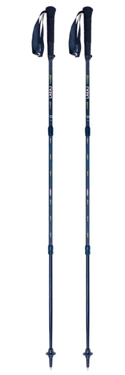 Bastones Lacal Quick Stick Carbone 130 Black Yellow