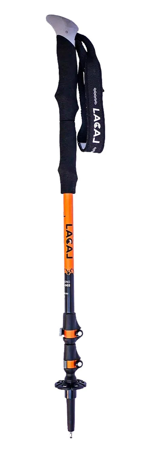 Bastones Lacal Alu Stick Light 135 Orange 4 Bastones Lacal Alu Stick Light 135 Orange - Imagen 2
