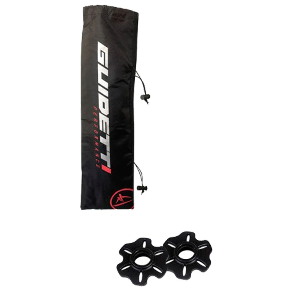 Bastones Guidetti Silver Aéro Alu Noir Rouge 10 Bastones Guidetti Silver Aéro Alu Noir Rouge - Imagen 8