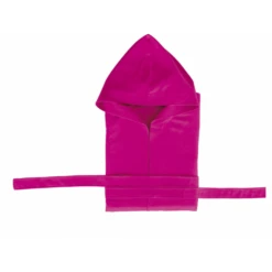 Albornoz Microfibra Secaneta Niño Fucsia
