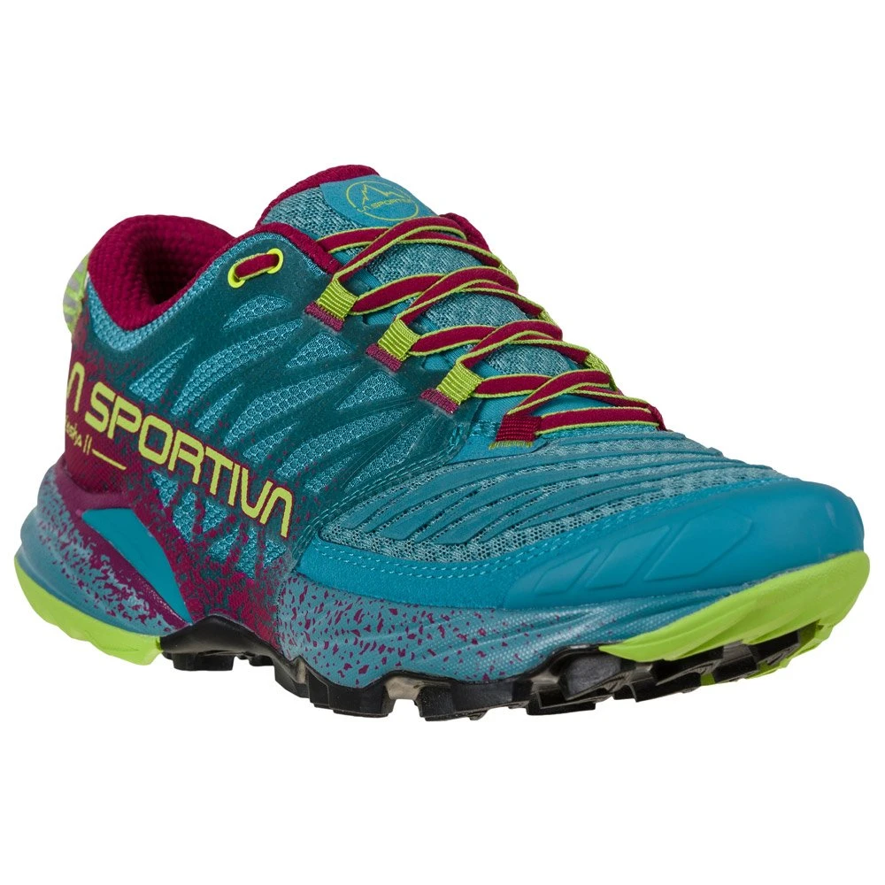 Botas De Trail La Sportiva Akasha II Woman Topaz Red Plum 4 Botas De Trail La Sportiva Akasha II Woman Topaz Red Plum - Imagen 2