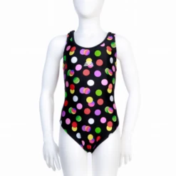 Bañador Aquarapid Molly Negro Lunares Niña