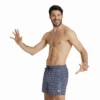 Bañador Arena Beach Short Allover Azul Multi Hombre -Tienda Al Aire Libre banador arena beach short allover azul multi hombre