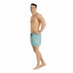 Bañador Arena Beach Short Allover Verde Hombre -Tienda Al Aire Libre banador arena beach short allover verde hombre 2
