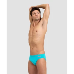 Bañador Arena Briefs Solid Azul Hombre