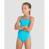 Bañador Arena Challenge Solid Azul Niña -Tienda Al Aire Libre banador arena challenge solid azul nina