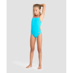 Bañador Arena Challenge Solid Azul Niña -Tienda Al Aire Libre banador arena challenge solid azul nina 2