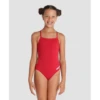 Bañador Arena Challenge Solid Rojo Niña -Tienda Al Aire Libre banador arena challenge solid rojo nina