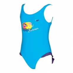 Bañador Arena Estrella De Mar Azul Niña -Tienda Al Aire Libre banador arena estrella de mar azul nina 1