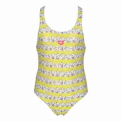 Bañador Arena Friends Swim Pro Amarillo Niña