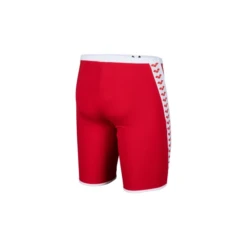 Bañador Arena Icons Swim Jammer Rojo Blanco Hombre -Tienda Al Aire Libre banador arena icons swim jammer rojo blanco hombre 2