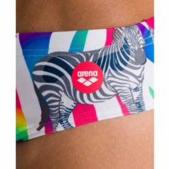 Bañador Arena Slip Crazy Zebras Hombre -Tienda Al Aire Libre banador arena slip crazy zebras hombre 2
