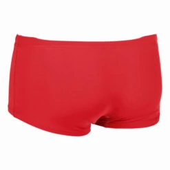 Bañador Arena Solid Squared Short Rojo Hombre -Tienda Al Aire Libre banador arena solid squared short rojo hombre 1