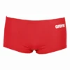 Bañador Arena Solid Squared Short Rojo Hombre -Tienda Al Aire Libre banador arena solid squared short rojo hombre