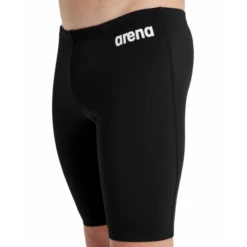 Bañador Arena Team Jammer Solid Negro Blanco Niños -Tienda Al Aire Libre banador arena team jammer solid negro blanco ninos 2