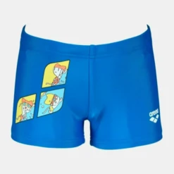 Bañador Arena Training Kids Short Azul Niños