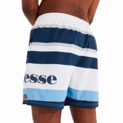 Bañador Ellesse Calendario Azul Blanco Hombre -Tienda Al Aire Libre banador ellesse calendario azul blanco hombre 1