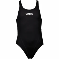Bañador Entrenamiento Arena G Solid Swim Tech Negro Niña -Tienda Al Aire Libre banador entrenamiento arena g solid swim tech negro nina 1