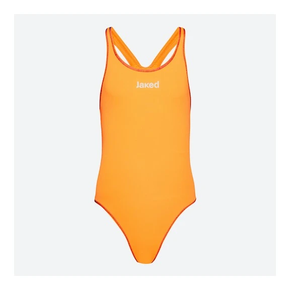 Bañador Jaked Milano Naranja Niña 3 Bañador Jaked Milano Naranja Niña