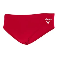 MP Bañador Michael Phelps Brief 8cm Solid Rojo Hombre