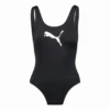 Bañador Natación Puma Swimsuit Negro Mujer -Tienda Al Aire Libre banador natacion puma swimsuit negro mujer