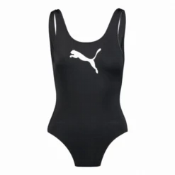 Bañador Natación Puma Swimsuit Negro Mujer