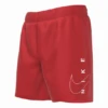 Bañador Nike 4" Volley NESSC781 Rojo Junior -Tienda Al Aire Libre banador nike 4 volley nessc781 rojo junior