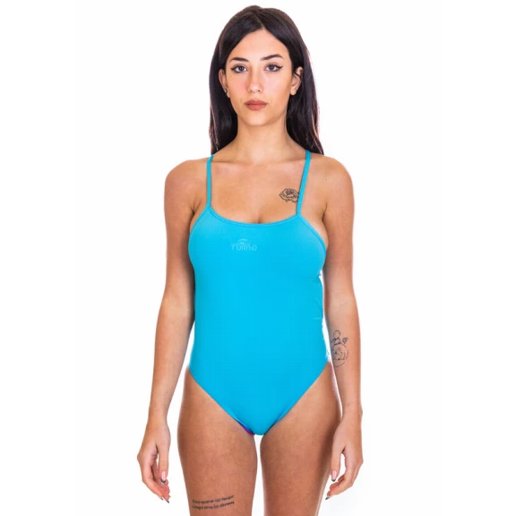 Bañador Sincronizada Turbo Sirene Celeste Mujer 3 Bañador Sincronizada Turbo Sirene Celeste Mujer