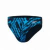 Bañador Speedo Allover Digital 7cm Brief Negro Azul Hombre -Tienda Al Aire Libre banador speedo allover digital 7cm brief negro azul hombre