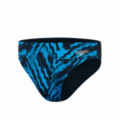 Bañador Speedo Allover Digital 7cm Brief Negro Azul Hombre