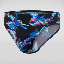 Bañador Speedo Bio-Iluminate 8cm Allover Brief Negro Azul