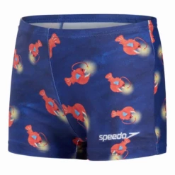 Bañador Speedo Digital Allover Pirañas Azul Niño