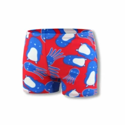 Bañador Speedo Essential Allover Aquashort Rojo Azul Junior