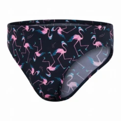 Bañador Speedo Flamingo Flare 5cm Allover Brief Negro